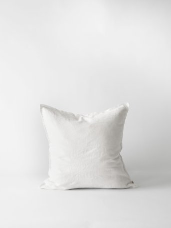 Kuddfodral linne 50x50 - bleached white